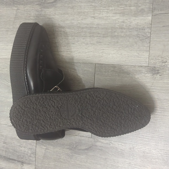 Underground. England Black Leather Apollo Creepers - Picture 8 of 11